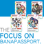 FOCUS ON x Taiko No Tatsujin limited Banapassport card — front
