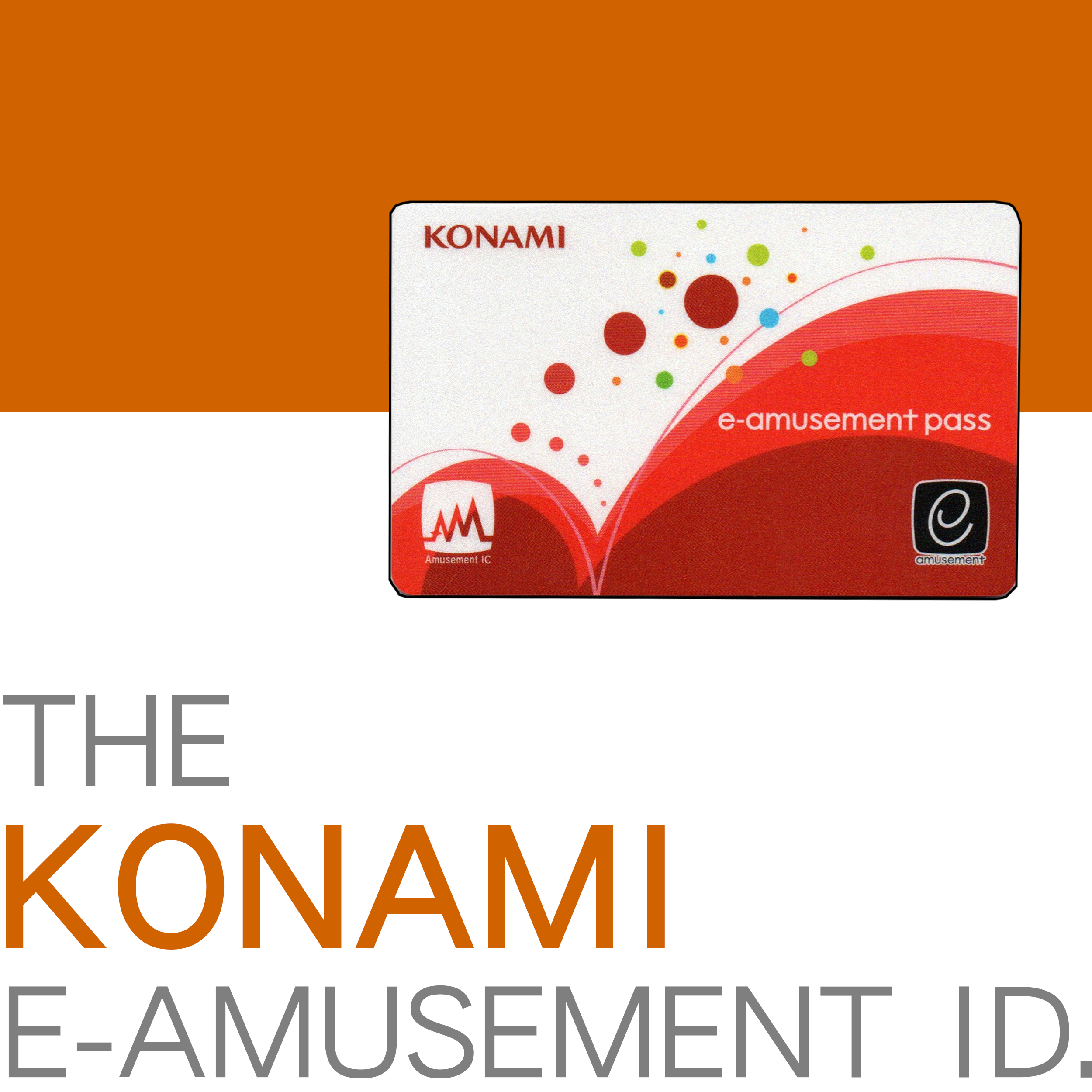 Konami e-amusement Pass ID Card