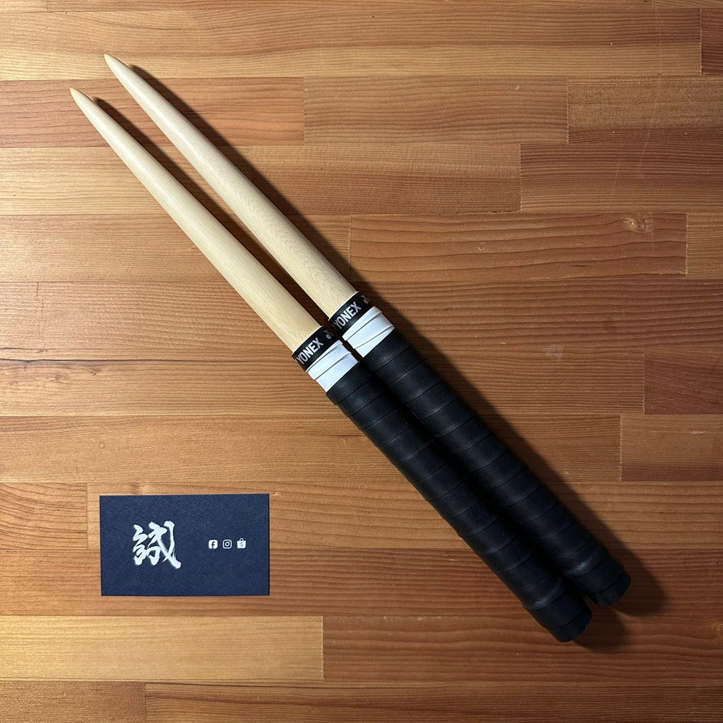 "誠 Makoto" Maibachi — Premium Hand-Finished Taiko Drumsticks (Hiba / Sonido / Hinoki) — photo 8