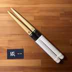 "誠 Makoto" Maibachi — Premium Hand-Finished Taiko Drumsticks (Hiba / Sonido / Hinoki)