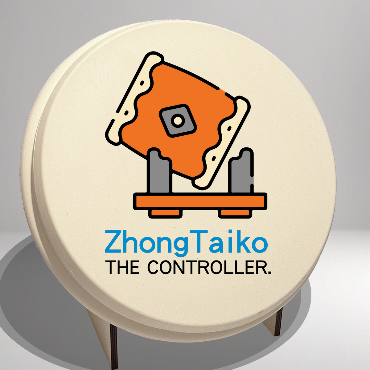 ZhongTaiko taiko drum controller — hardwood body with precision sensor board